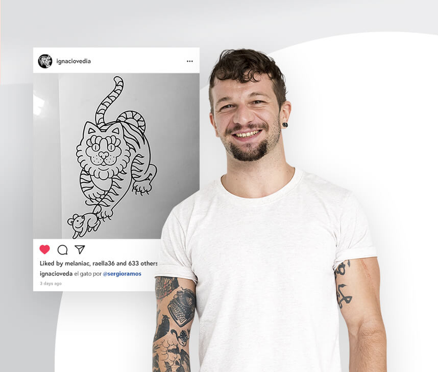 an image of ignacio providing a testimonial